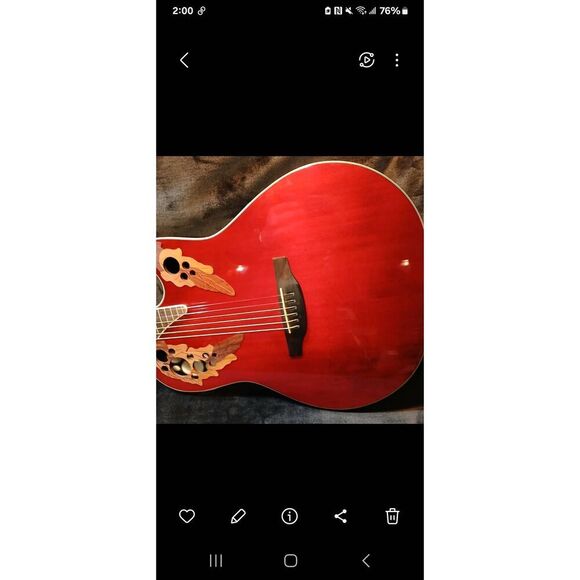 Ovation Celebrity shadow body Accustic/Electric Guitar. - Picture 2 of 11